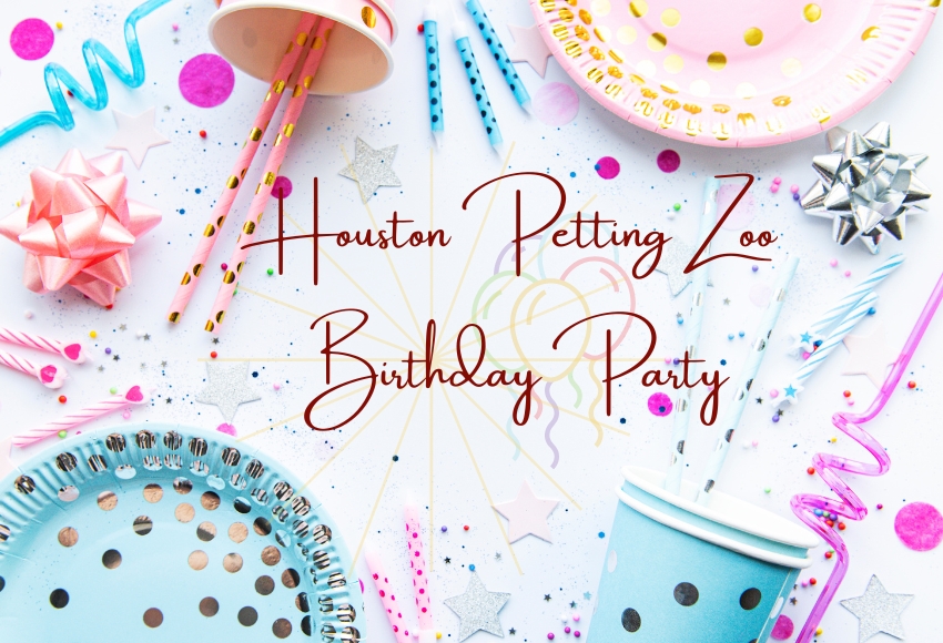 Houston Petting Zoo Birthday Party
